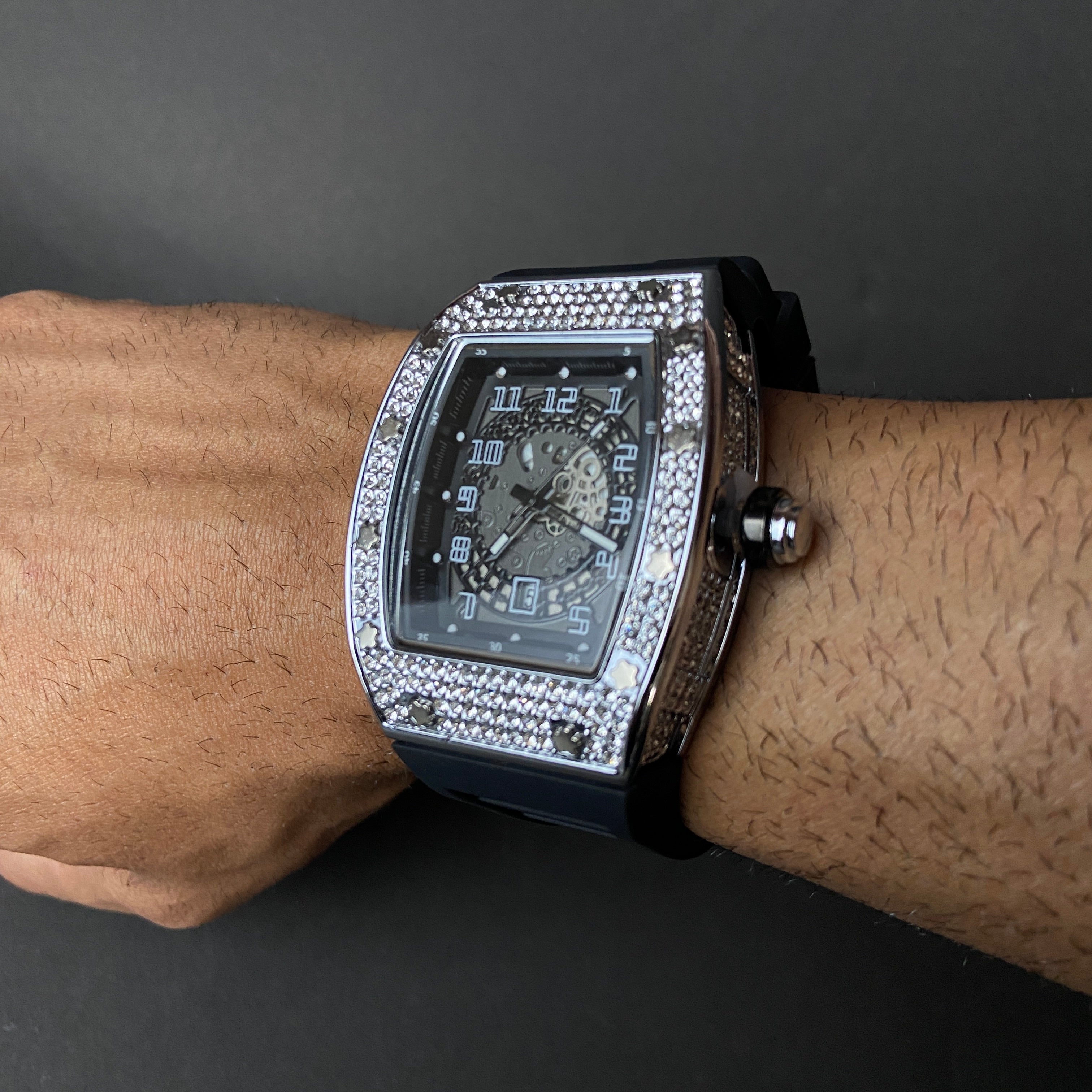 Relógio Boss Premium Cravejado